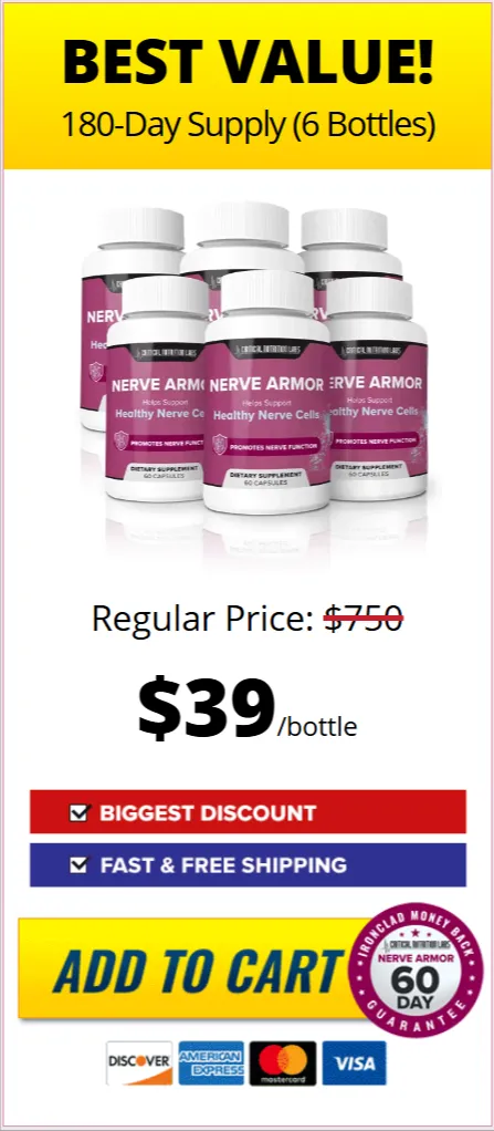 Nerve Armor price 6 bottle