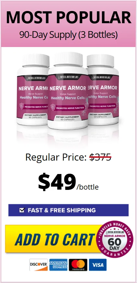 Nerve Armor price 3 bottle